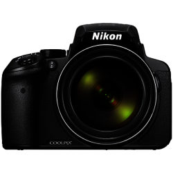 Nikon COOLPIX P900 Bridge Camera, 16MP, HD 1080p, 83x Optical Zoom, Wi-Fi, NFC, 3 Vari-Angle LCD Screen